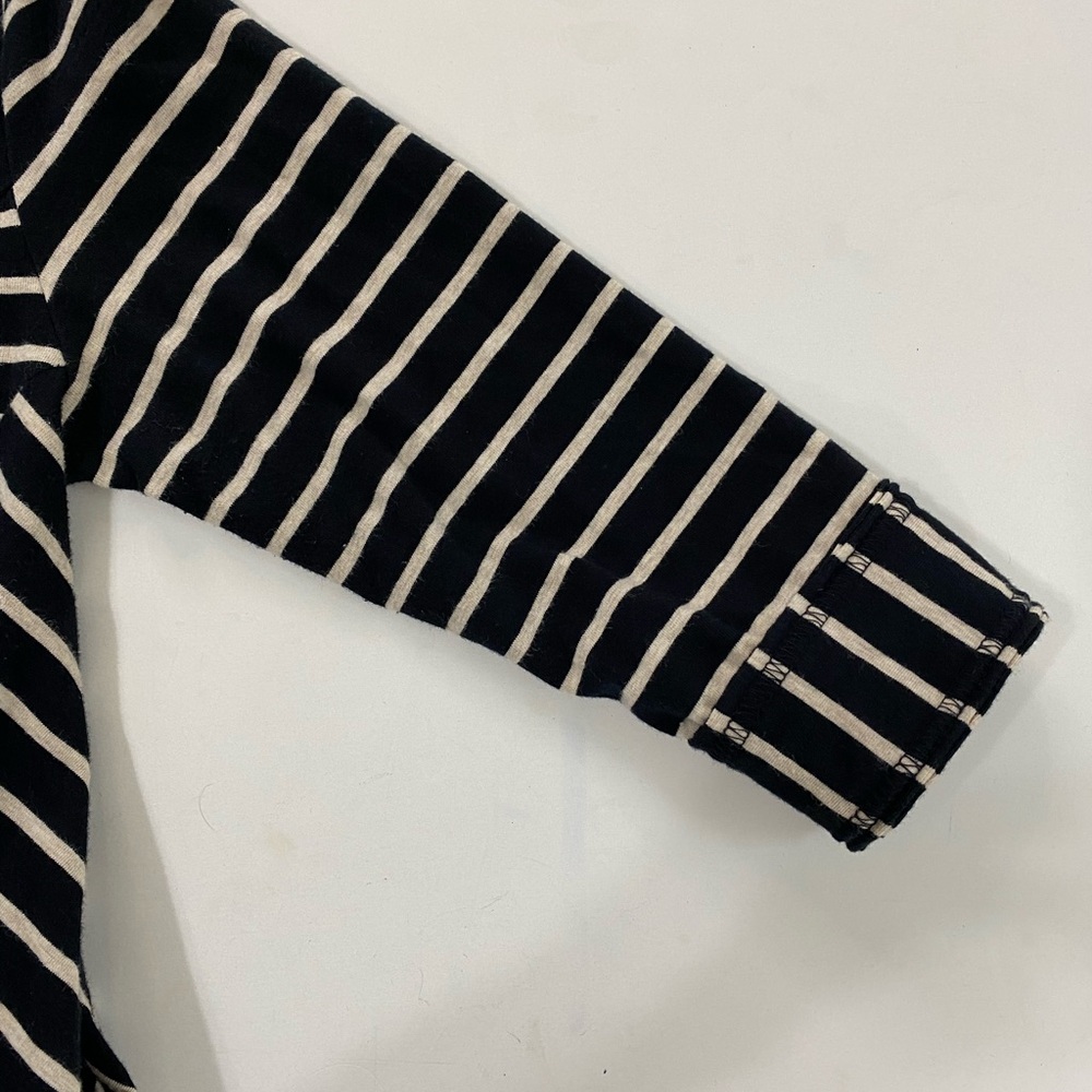 Saturday Sunday Maxi Dress Fit & Flare Black/White Stripes Size XS - Picture 4 of 7